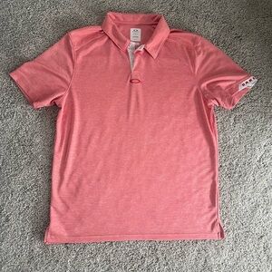 Oakley Golf Polo Shirt - Red/White - Men’s Size Large